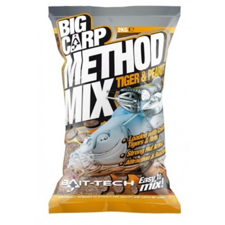 Big Carp Method Mix: Tiger & Peanut 2Kg